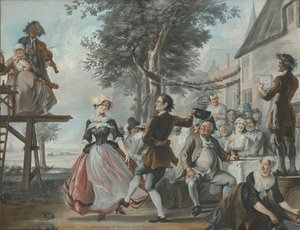 The Wedding Of Kloris And Roosje — Cornelis Troost, Rococo