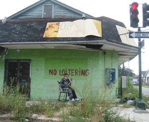 No Loitering — Banksy