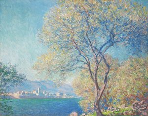 Antibes Seen From La Salis — Claude Monet, Impressionistic Landscape