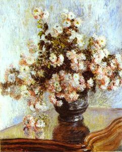 Vase With Flowers — Claude Monet, Impressionism