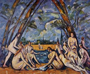The Large Bathers — Paul Cézanne, Post-impressionist Style