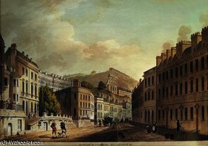 Axford And Paragon Buildings — John Claude Nattes, Neoclassicism