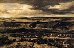 The Defeat Of The Cimbri — Alexandre Gabriel Decamps, Romanticism