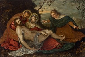 The Lamentation Over The Dead Christ (pietà) — Jacopo Tintoretto