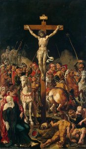 Crucifixion — Maerten Van Heemskerck, Renaissance Dutch