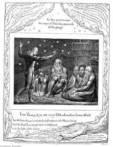The Wrath Of Elihu 1 — William Blake