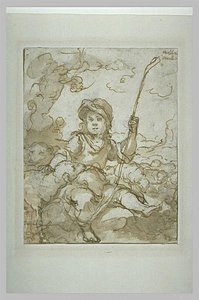The Good Shepherd Child — Bartolomé Esteban Murillo