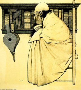 The Wondrous Wise Man — Maxfield Parrish