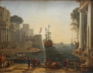 Ulysses Returning Chryseis To Her Father — Claude Lorrain (claude Gellée), Baroque