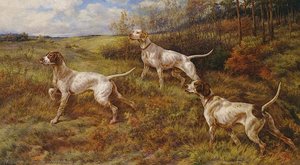 Hunting In The Fall - Three Pointers — Edmund Henry Osthaus