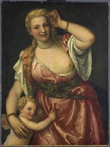Venus And Amor — Paolo Veronese