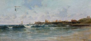 Banff Harbour From The North West — Alfred Sanderson Edward