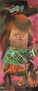 Jeune Fille Sur Un Ane — Fernando Botero