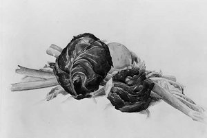 Red Cabbage, Rhubarb And Orange — Charles Demuth