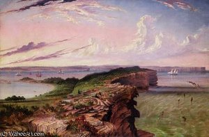 The North Head Entrance To Port Jackson — Thomas Baines