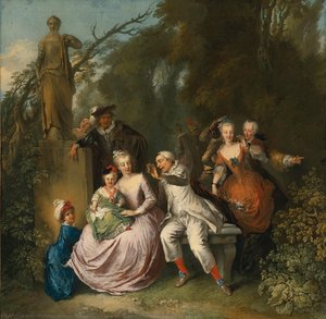 Comedic Performance in a Park Setting