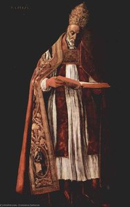 San Gregorio — Francisco De Zurbarán