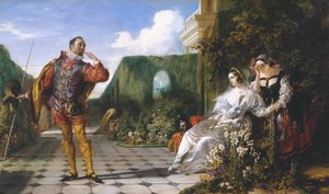 Scene From `twelfth Night' (`malvolio And The Countess') — Daniel Maclise