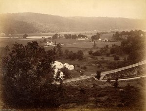 View From Wood's Wood, From The Album Views Of Charlestown, New Hampshire — Gotthelf Pach