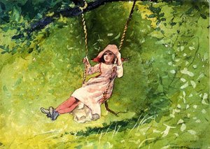 Girl On A Swing — Winslow Homer, Contemporary Realism