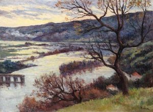 Mericourt, Floods — Maximilien Luce