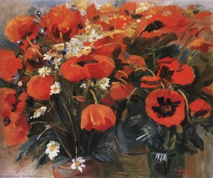 Poppies — Martiros Sarian