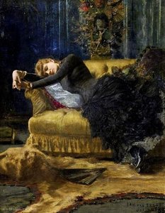 Portrait Of A Young Woman — Jan Van Beers
