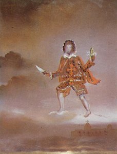 Spanish Nobleman With A Cross Of Brabant On His Jerkin, 1981 — Salvador Dalí