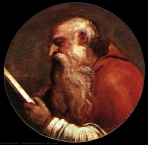 St Jerome — Titian Ramsay Peale Ii, High Renaissance Revival