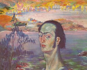 Self-portrait With The Neck Of Raphael, Circa 1921 — Salvador Dalí