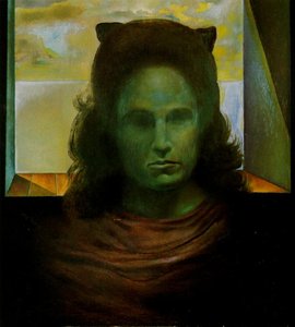 Portrait Of Gala (gala Against The Light), 1965 — Salvador Dalí