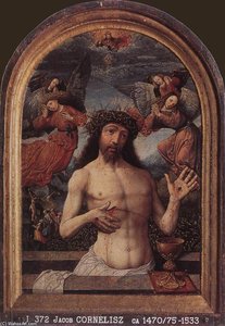 Man Of Sorrows — Jacob Cornelisz Van Oostsanen, Northern Renaissance