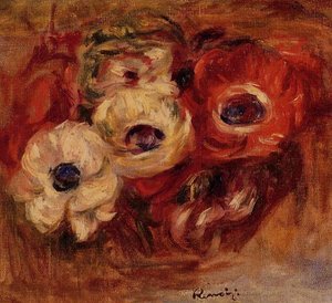 Anemones — Pierre-auguste Renoir