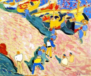 The Fishermen A Collioure — André Derain