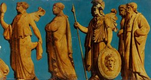 Frieze with Figures (polyptych)