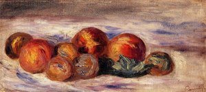 Still Life With Peaches 1 — Pierre-auguste Renoir