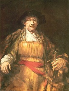 Self Portrait (12) — Rembrandt Van Rijn, Dutch Golden Age