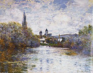 Vetheuil, The Small Arm Of The Seine — Claude Monet, Impressionism