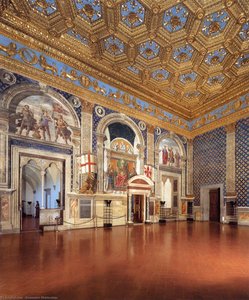 View Of The Sala Del Gigli — Domenico Ghirlandaio