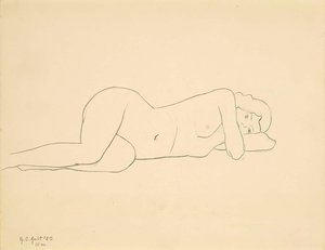 Untitled (reclined female figure)
