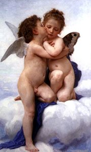 The First Kiss — William-adolphe Bouguereau