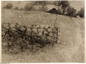 The Barn Lot — Julian Alden Weir