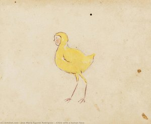 [chick With A Human Face] — José María Eguren Rodríguez
