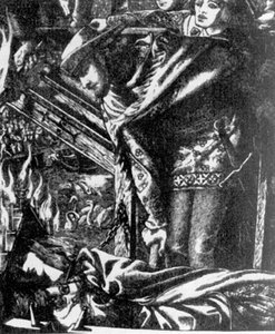 The Lady Of Shalott — Dante Gabriel Rossetti, Pre-raphaelite Revival