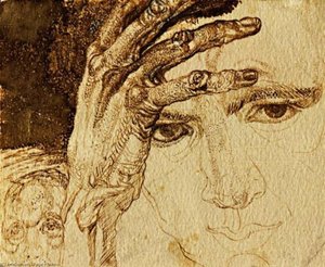 Self-portrait — Pavel Filonov