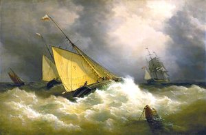 First Come, First Served — Richard Brydges Beechey