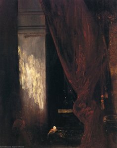 Interior Of A Chapel — Eugène Delacroix
