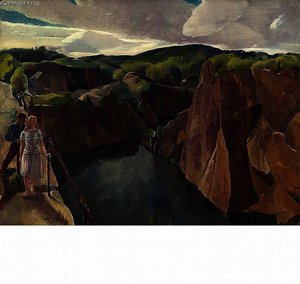 Abandoned Quarry, Gloucester — Leon Kroll