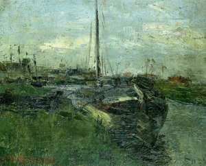 Canal Aux Peniches — James Ensor