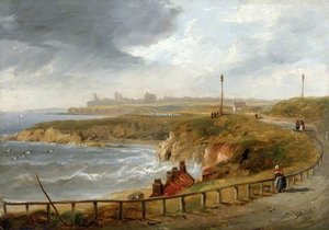 Tynemouth From Cullercoats — John Wilson Carmichael